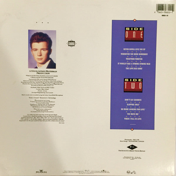 Master Release: Unknown Release by Rick Astley