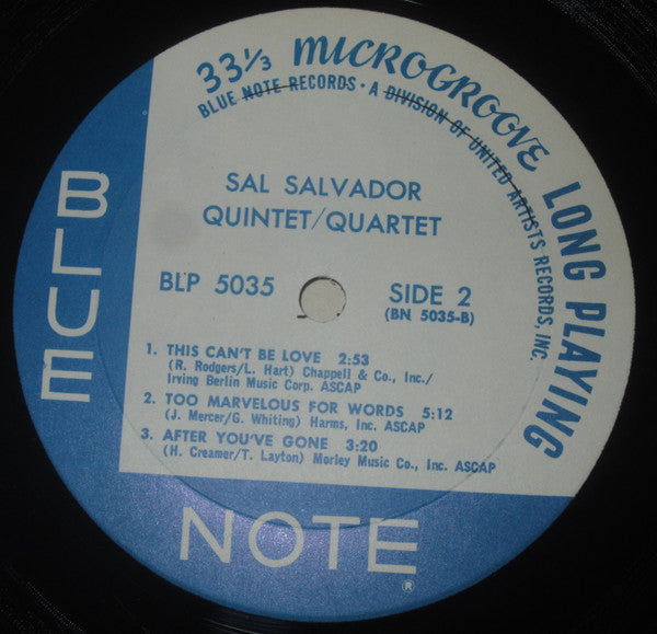 Sal Salvador Quintet