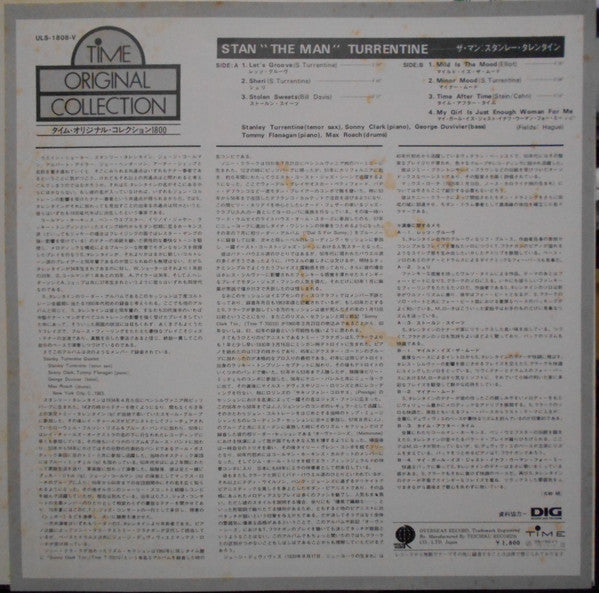 Stan "The Man" Turrentine