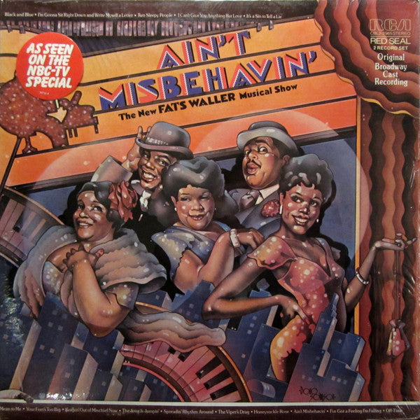 Release: Ain't Misbehavin': The New Fats Waller Musical Show-Vinyl-US-1978-CBL2-2965-2247574