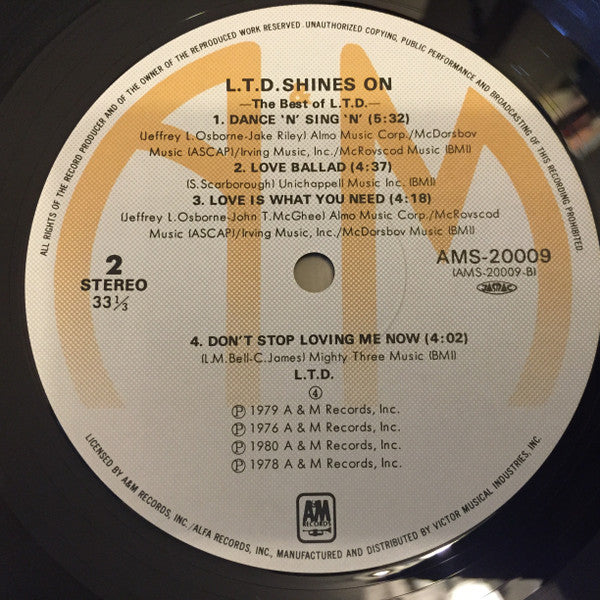Shines On -The Best Of L.T.D.