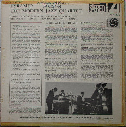 Release: Pyramid-Vinyl-US-None-1325, SD-1325-9097209