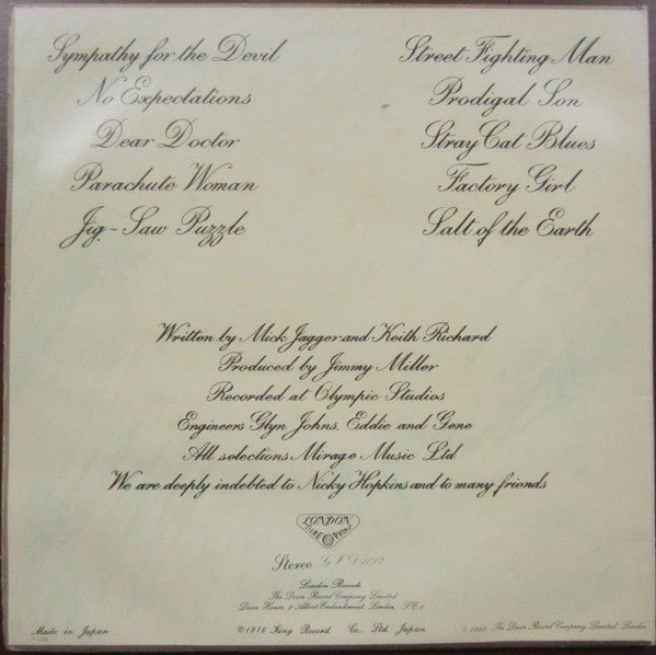 Beggars Banquet