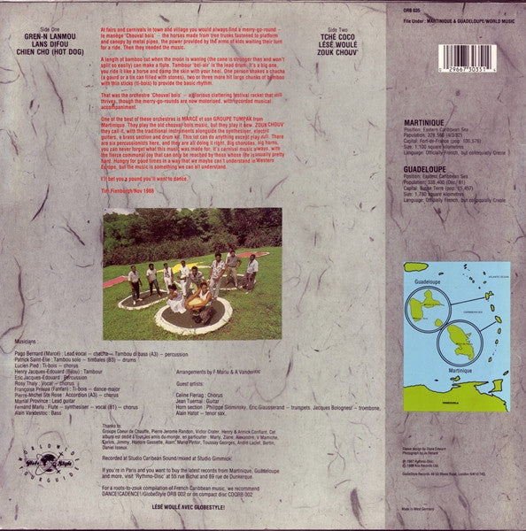 Release: Zouk Chouv'-Vinyl-Europe-1989-ORB 035-2400043