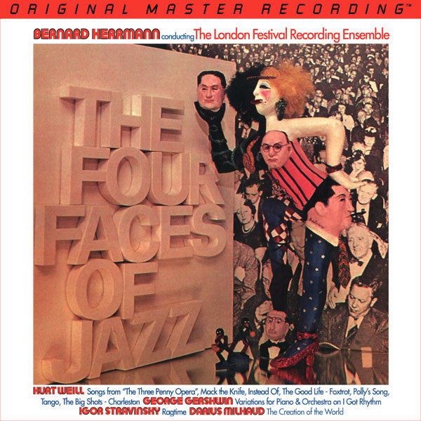 Master Release: The Four Faces Of Jazz by Bernard Herrmann