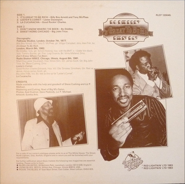 Release: It's Great To Be Rich-Vinyl-UK-1983-RLEP 120045-7086773