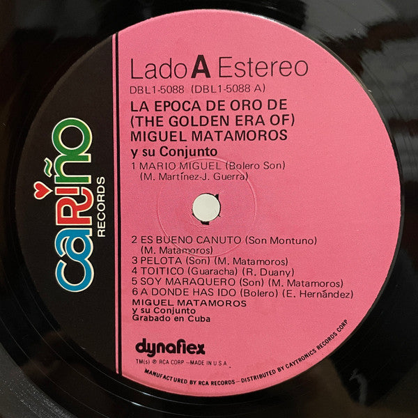 La Epoca De Oro De (The Golden Era Of) Miguel Matamoros Y Su Conjunto (1948-1950)
