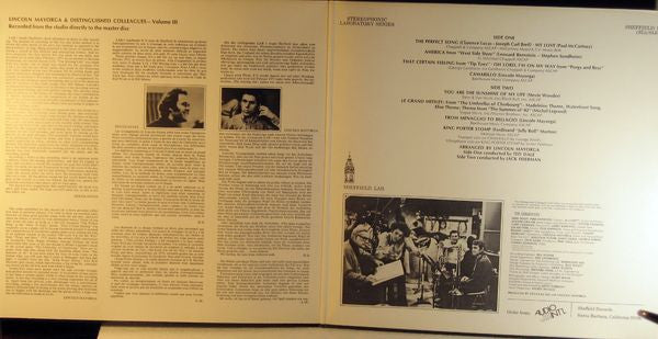 Lincoln Mayorga & Distinguished Colleagues - Volume III