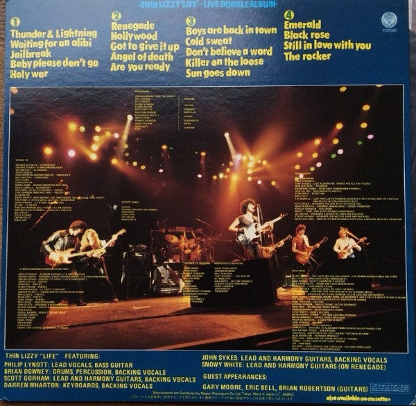 Master Release: Life Live by Thin Lizzy