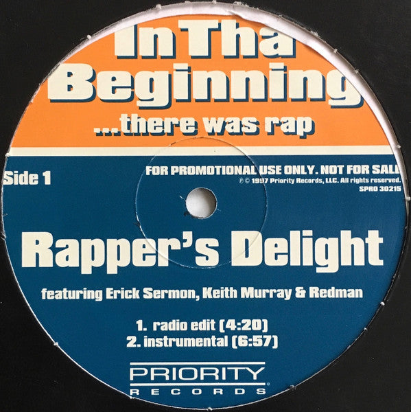 Master Release: Rapper's Delight by Erick Sermon
