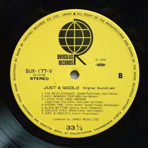 Just A Gigolo - The Original Soundtrack