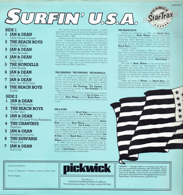 Master Release: Surfin' U.S.A. by Various