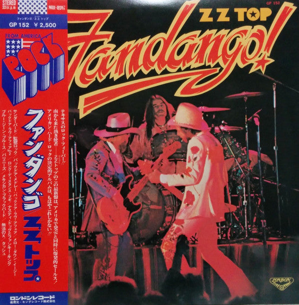 Release: Fandango!-Vinyl-Japan-1975-GP-152-3904562