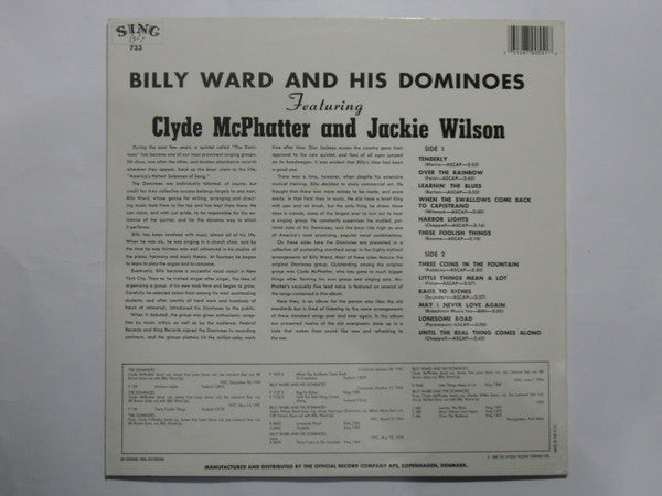 Release: Billy Ward And His Dominoes Featuring Clyde McPhatter-Vinyl-Denmark-1988-733-8072556