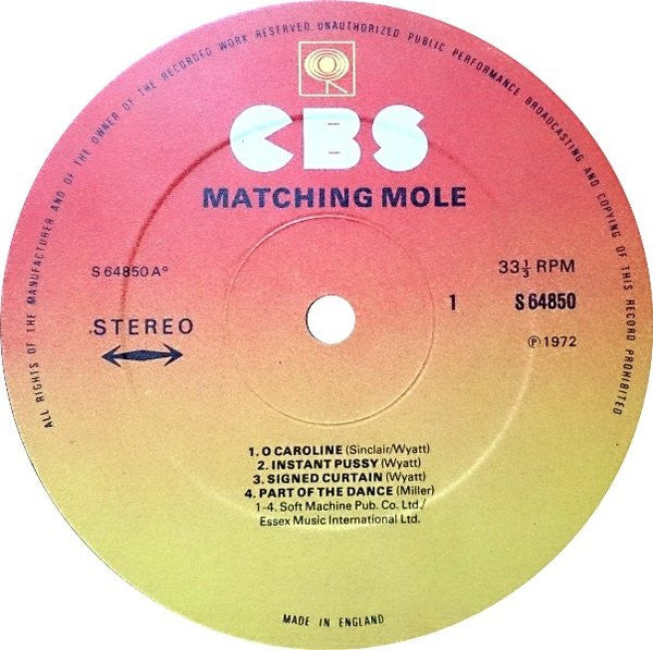 Matching Mole