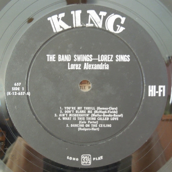 The Band Swings - Lorez Sings