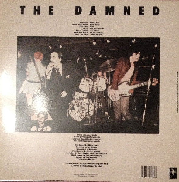 Release: Damned Damned Damned-Vinyl-UK-1987-FIEND 91-1597889