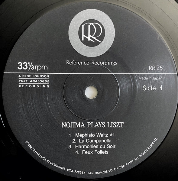 Nojima Plays Liszt