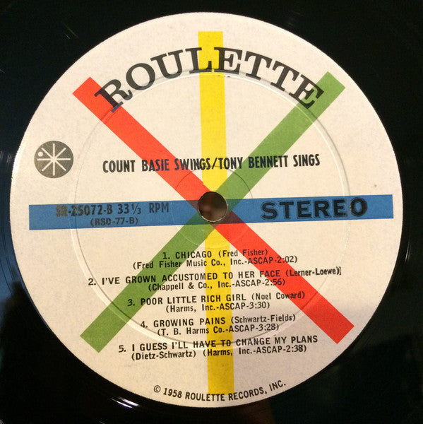 Count Basie Swings / Tony Bennett Sings