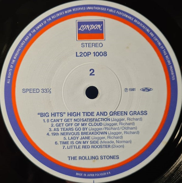 Big Hits (High Tide And Green Grass)
