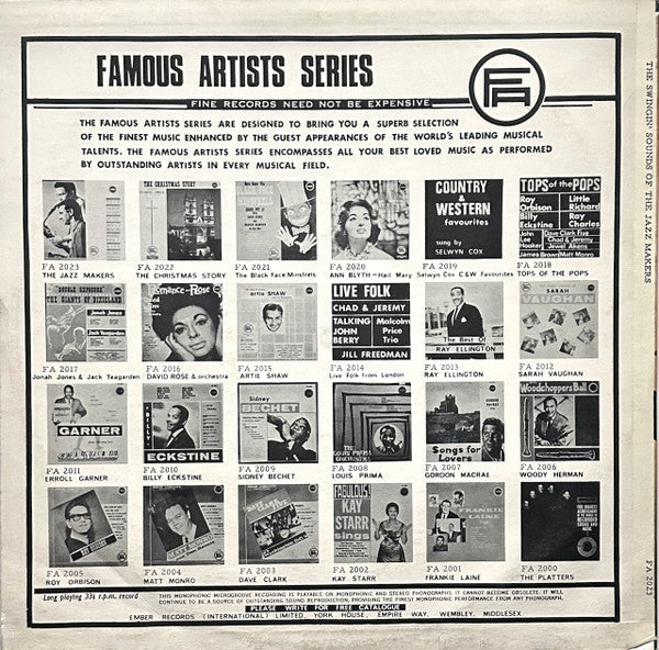 Release: The Jazz Makers-Vinyl-UK-1965-FA 2023-6074127