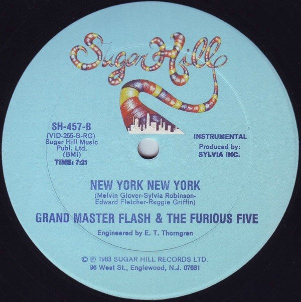 Master Release: New York New York by Grandmaster Flash & The Furious Five