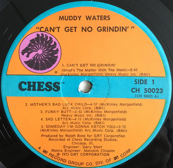 Master Release: Can't Get No Grindin' by Muddy Waters