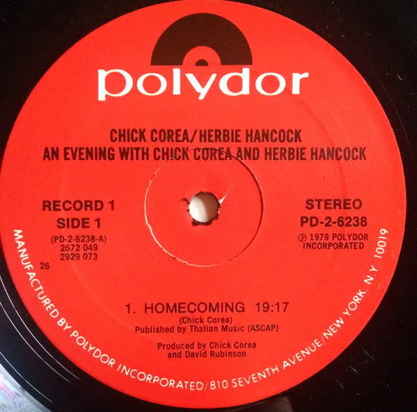 An Evening With Chick Corea And Herbie Hancock