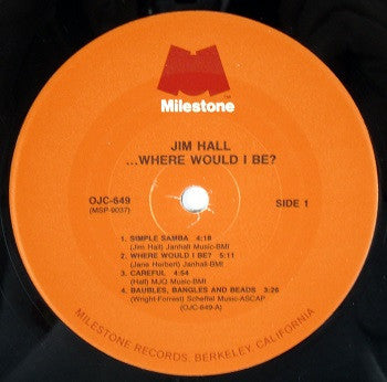 ...Where Would I Be?