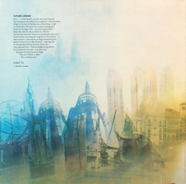 Release: Diamond Dogs-Vinyl-US-1974-CPL1-0576, CPL1-0576-6995960