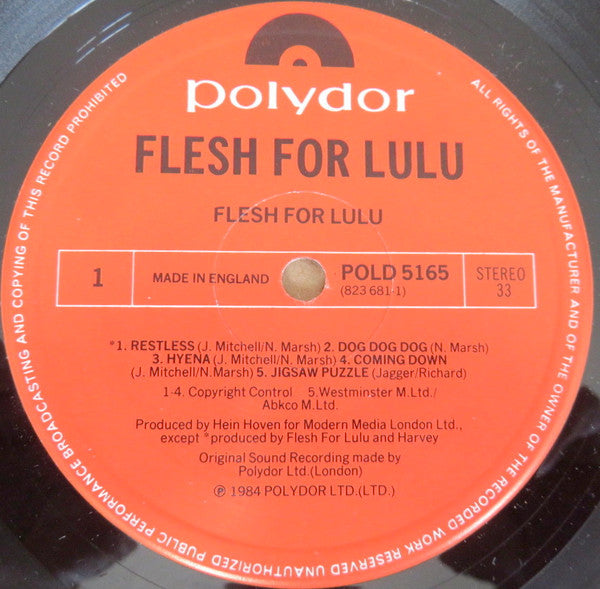 Flesh For Lulu