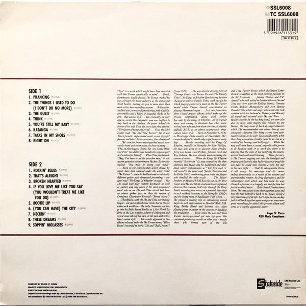 Release: Rockin' Blues-Vinyl-UK-1986-SSL6008, 26 1133 1-3620897