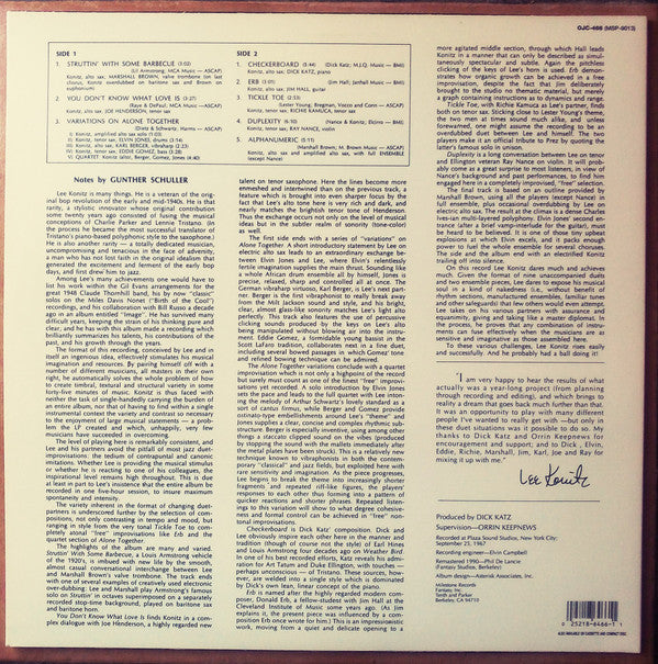 The Lee Konitz Duets