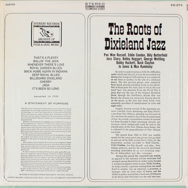 The Roots Of Dixieland Jazz