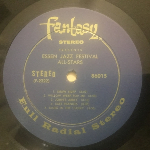 Release: The Essen Jazz Festival All Stars-Vinyl-US-1964-86015-3137498