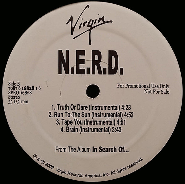 From The Album In Search Of...