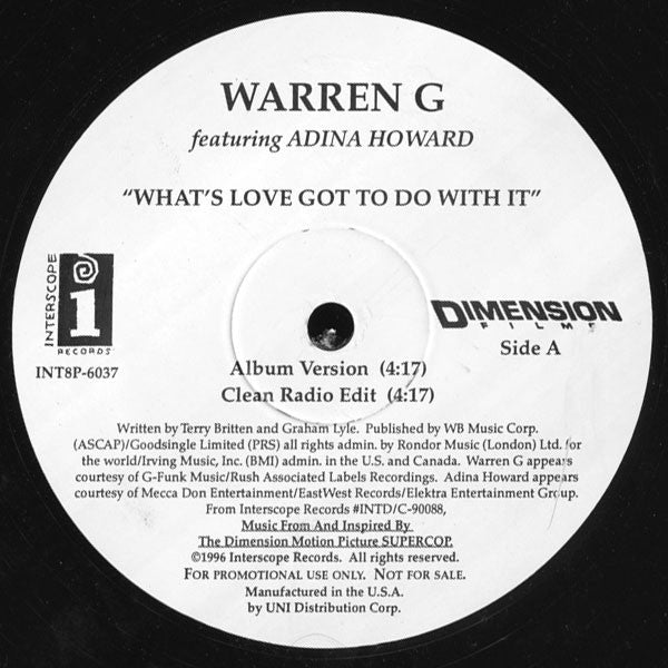 Master Release: What's Love Got To Do With It by Warren G