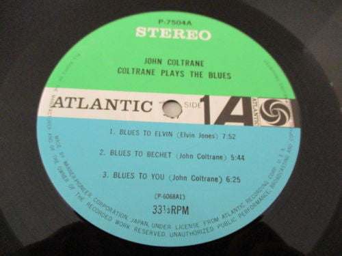 Coltrane Plays The Blues