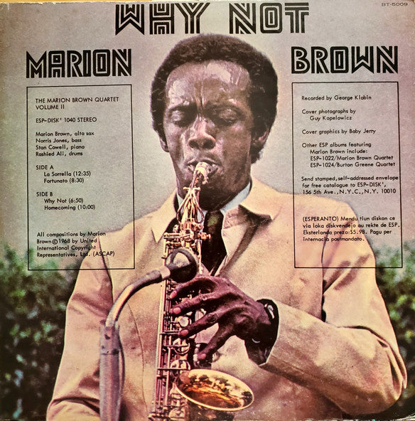 Release: Why Not-Vinyl-Japan-1975-BT-5009-2956766