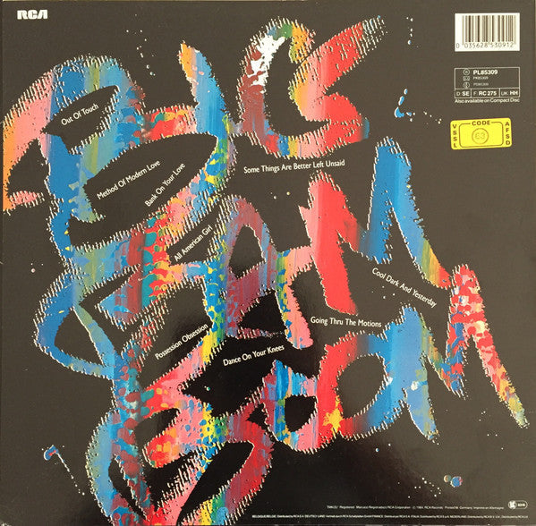Release: Big Bam Boom-Vinyl-UK & Europe-1984-PL85309-1221599