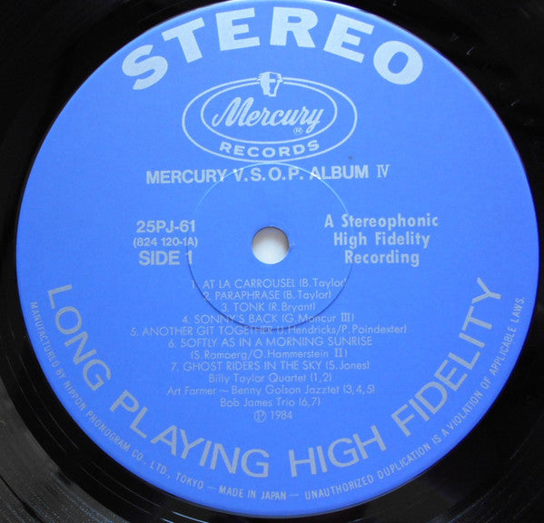 Mercury 40th Anniversary V.S.O.P. Album