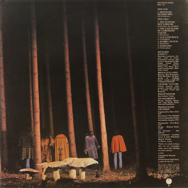 Release: Midnight Mushrumps-Vinyl-UK-1974-TRA 282-4555753