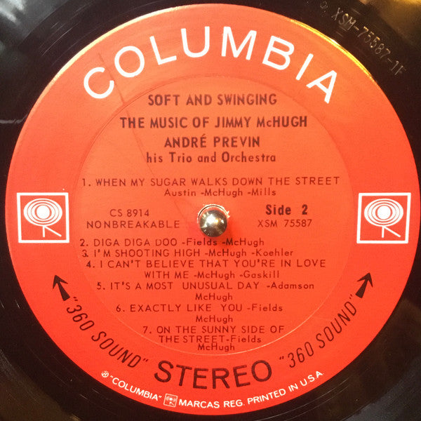 Soft And Swinging The Music Of Jimmy McHugh