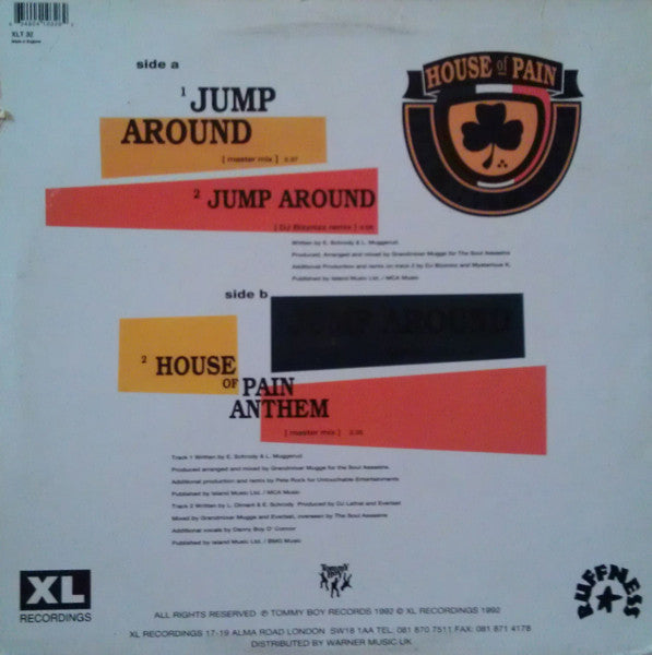Master Release: Jump Around & House Of Pain Anthem by House Of Pain