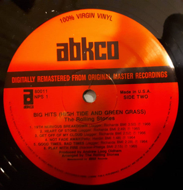 Big Hits (High Tide And Green Grass)