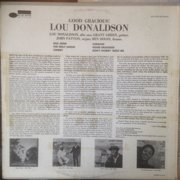 Release: Good Gracious!-Vinyl-US-None-BST 84125, ST-84125-9659192