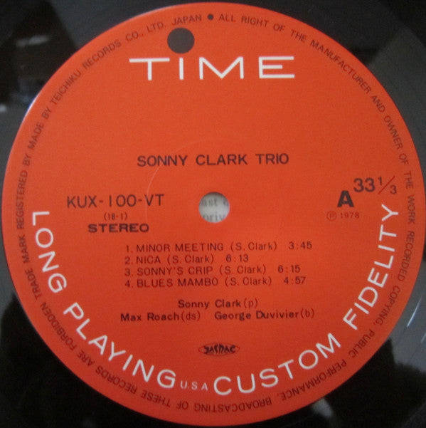 Sonny Clark Trio
