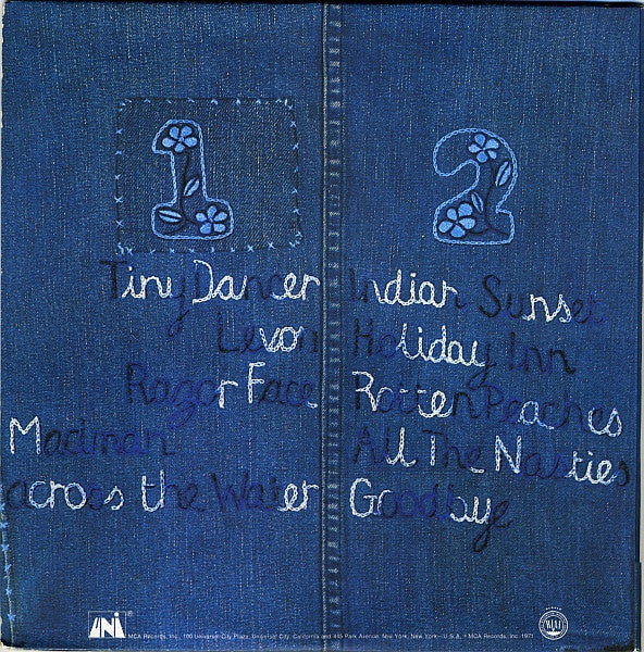 Release: Madman Across The Water-Vinyl-US-1971-93120-4516909