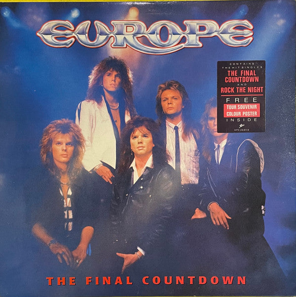 Release: The Final Countdown-Vinyl-UK-1986-EPC 26808-1216025