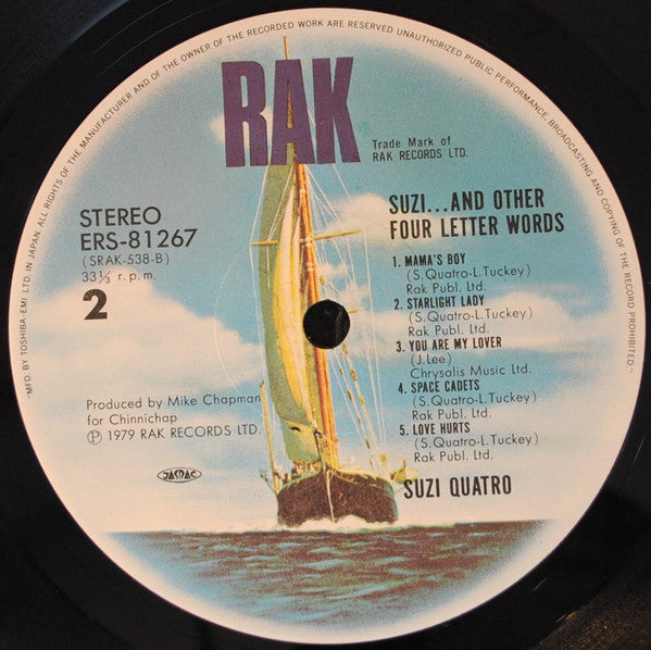 Suzi... And Other Four Letter Words